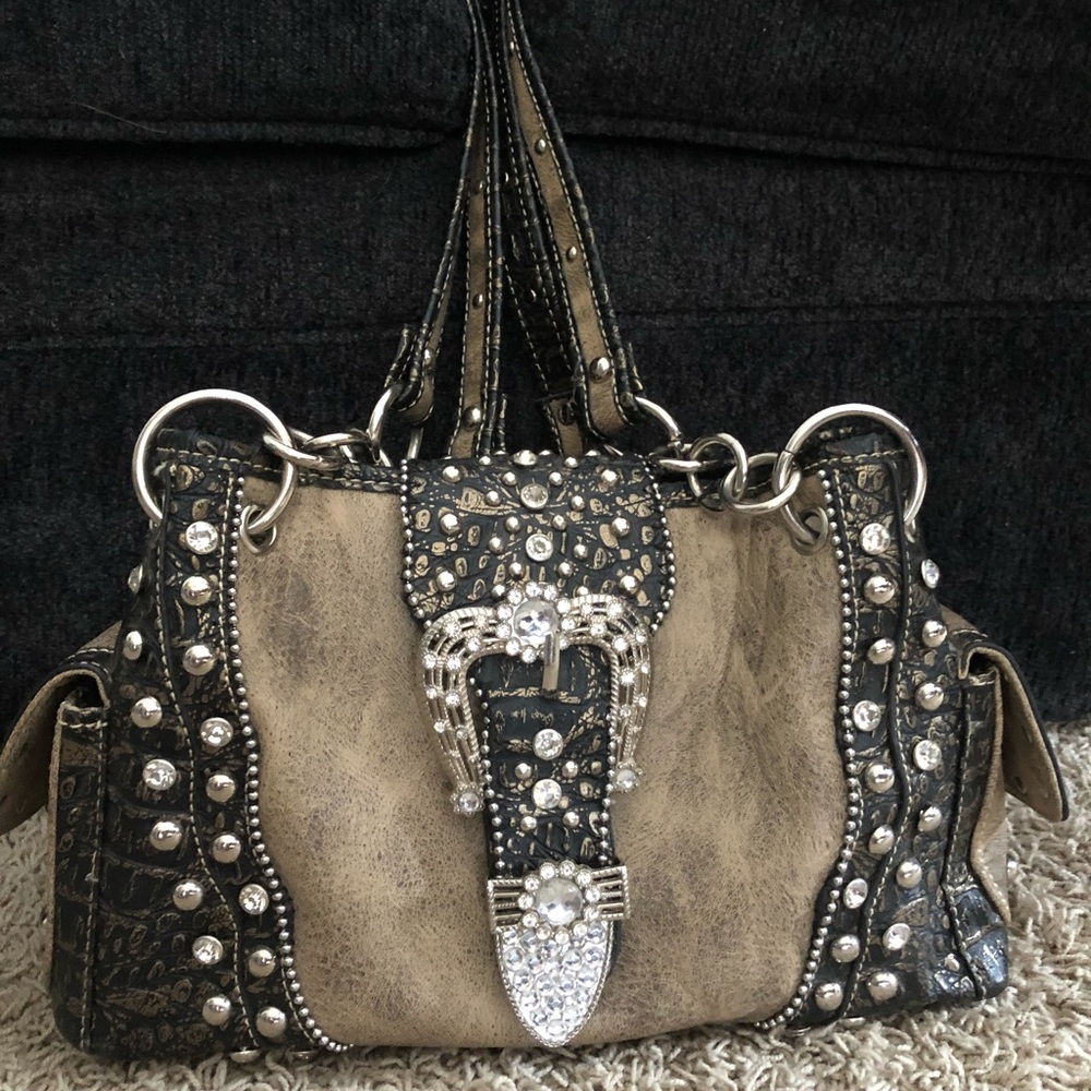 Classy hand crafted purse